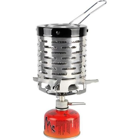 Réchaud de camping, accessoire de chauffage pour cuisinière à gaz, chauffage de tente, chauffage à gaz, mini accessoire de (1/4)