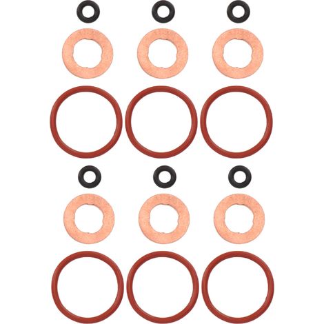Joints d'injecteurs de carburant 059 130 519, caoutchouc et métal, remplacement pour Audi A4, A5, A6 et Q5 (1/5)