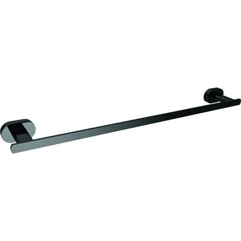 Porta asciugamani barra 60 cm colore nero linea Nico-B4 kamalu (1/2)