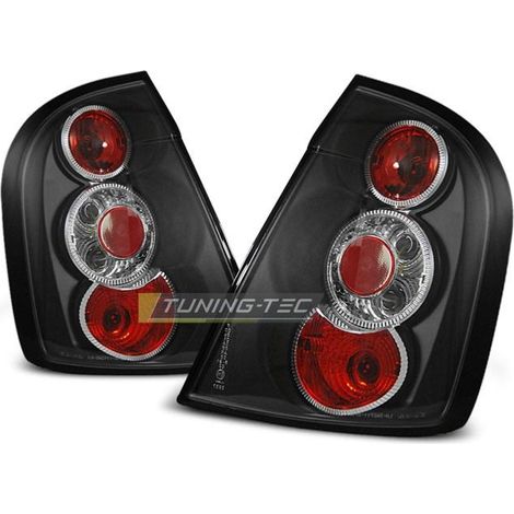 Paire de feux arriere Skoda Fabia 1 99-04 noir-27336310 (1/2)