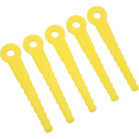 Jeu de 50 lames de tondeuse en plastique (8 mm) avec tête de coupe en ABS (L100) (1/5)
