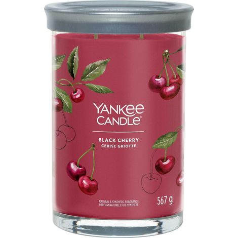 Yankee Candle Vela Grande Roja Perfume Cereza
