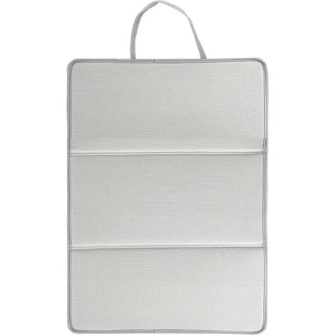 Planche à repasser - Tapis de repassage vapeur pliable et suspendu - Isolation portable - 1 pièce (gris 3751cm) (1/5)