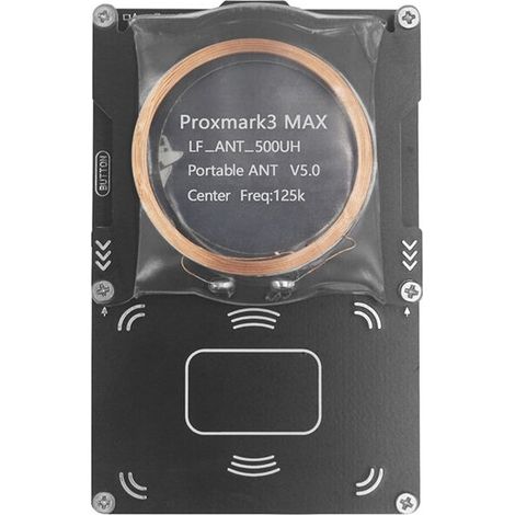 Für Proxmark3 MAX NFC RFID Kopierer IC/ID Kartenprogrammierer 13,56 MHz/125 kHz Typ-C + Micro-Typ NFC Duplikator Decoder, A (1/2)