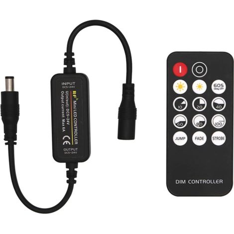 Contrôleur RF et télécommande pour DC12V/24V (1/3)