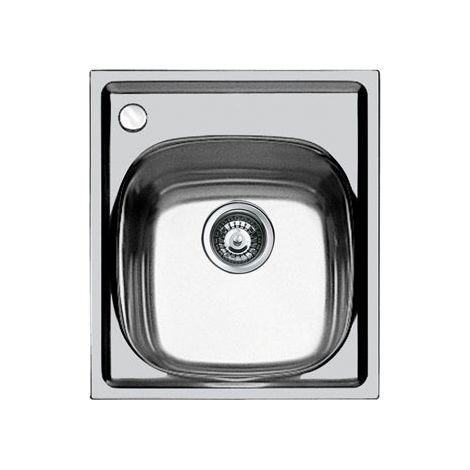 Foster S1000 44.1V.3,5”.STD Lavabo sobre-encimera Rectangular Acero inoxidable (1/3)