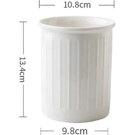 Porte-baguettes en porcelaine - Organisateur de couverts - Solution de rangement et de séchage pour la cuisine (1/4)