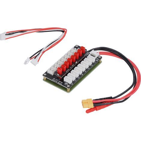 LiPo-Ladeplatine, JST XH 2S/3S-Anschluss, paralleler Lithium-Akku für gängiges IMAX B6 B6AC-Ladegerät (1/5)