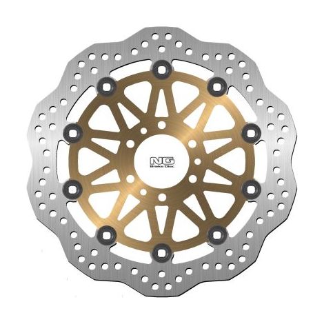 Disco de freno delantero ondulado NG para Honda GL1500/VFR800, 296x62x5mm, 1997-2019