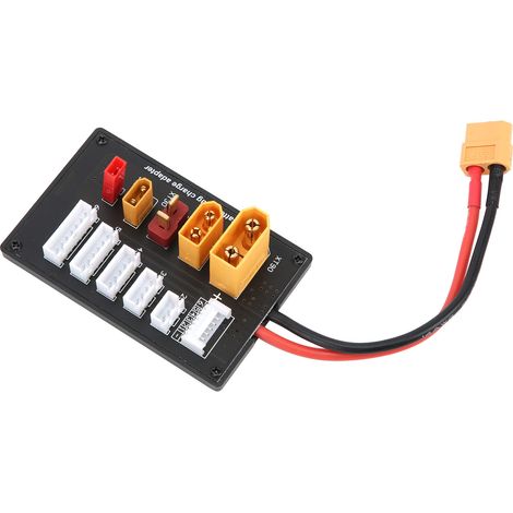 Ladeplatine mit 4,0-mm-Steckern (XT30, XT60, XT90, T, JST) für IMAXB6/B6AC IDST-Ladegerät (1/5)