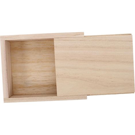 Boîte De Rangement Bois pour Cartes De Poker Boîte De Rangement Vintage Bois pour Poker pour Vintage (1/5)