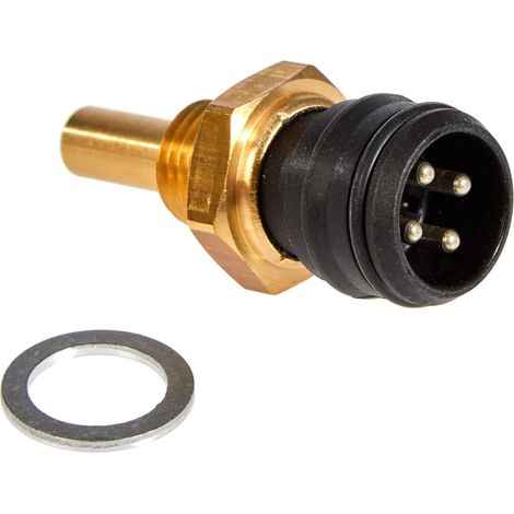 HELLA 6PT 009 107-841 Sensore, Temperatura refrigerante, 4a... poli (1/3)