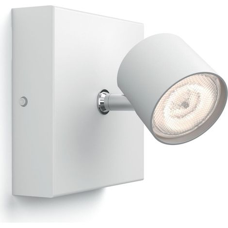 LED-Deckenleuchte Dimmbar WarmGlow mit Einem Spot 4,5W PHILIPS Star Weiß (1/5)