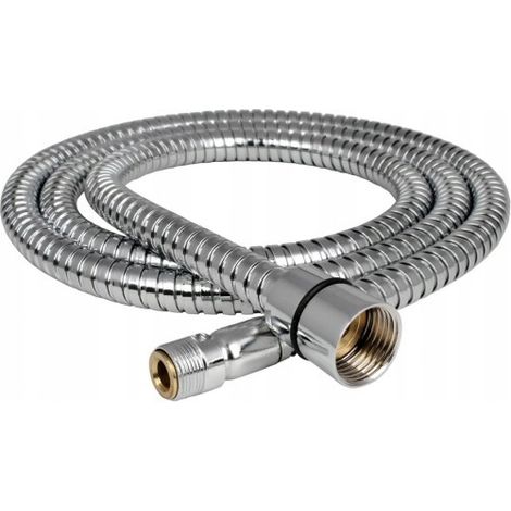 Manguera de ducha flexible Hydroland wnc-hyd-140-meteor 150 cm cromada (1/2)