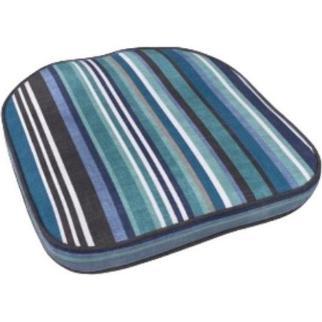 Sandbanks D Pad (Pack of 4) - L41 x W38 cm - Blue
