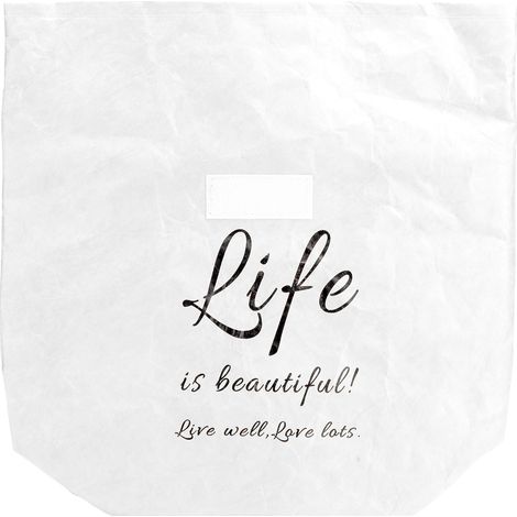 Sac isotherme en kraft blanc pour déjeuner, doublure aluminium film, réutilisable et écologique, protection thermique, rangement portable (1/5)