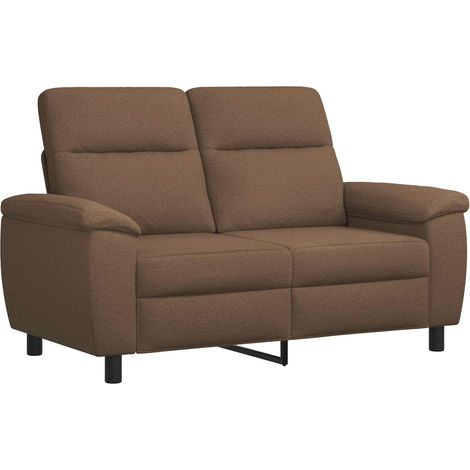 Divano Marrone 158 x 90 x 95 cm Tessuto vidaXL