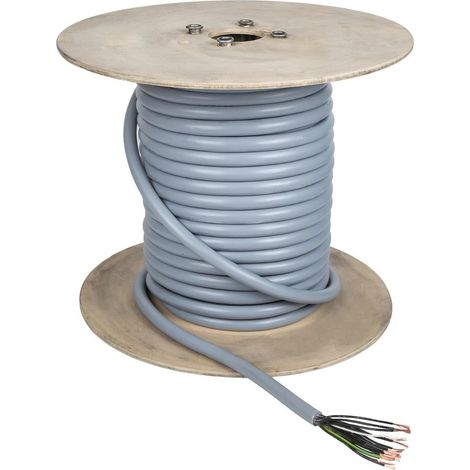 Câble de commande PVC 18 x 1,5 mm² avec conducteur de protection