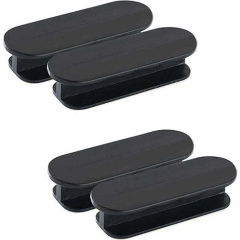 YMYNY Boutons et poignées de meubles,Lot de 4 poignées auto-adhésives pour placard de cuisine, tiroir, fenêtre, porte coulissante