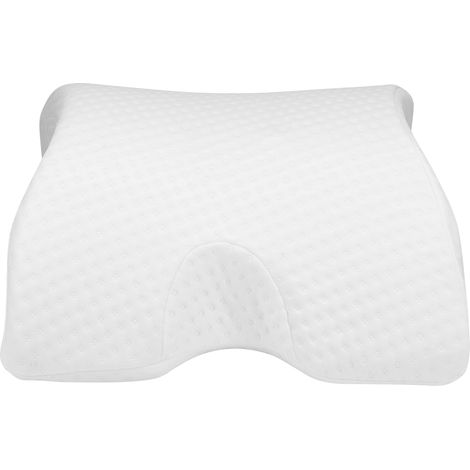 Oreiller cervical en forme de U, mémoire de forme incurvé, coussin de sommeil pour couple (1/5)