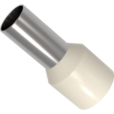 Cable ends 0.34-50 mm² insulated cable end sleeves: 16 mm² ivory (1/5)