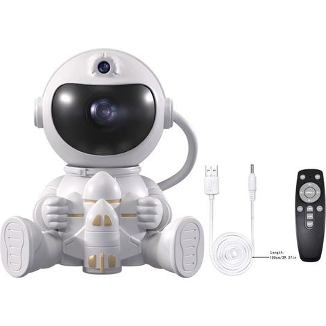Astronaute Projecteur, LED Projecteur Ciel Etoile avec 8 Modes Nébuleuses pour Adultes et Enfants (1/5)