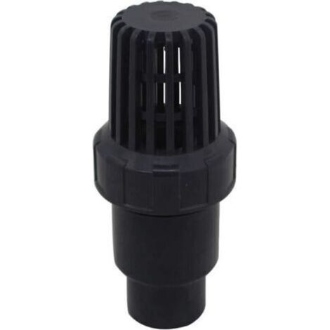 Clapet pied clapet anti retour a boule aspiration 25 32 40 mm clapet crepine anti retour antiretour pvc piscine pompe (Diamètre Intérieur 40mm)