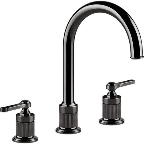 Gessi Venti20, robinetterie de lavabo à 3 trous, saillie 172mm,