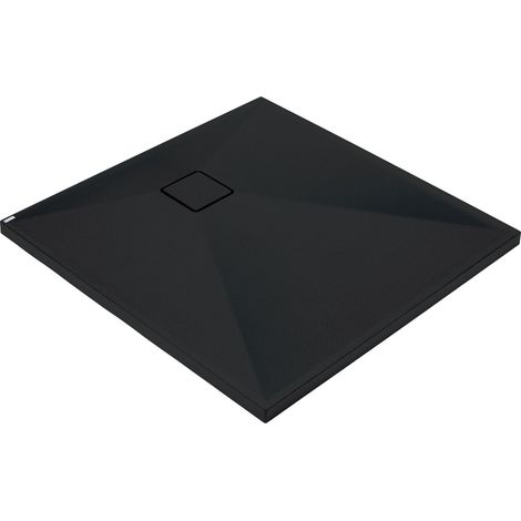 Deante Correo Duschwanne Granit Schwarz 90x90 cm (1/5)