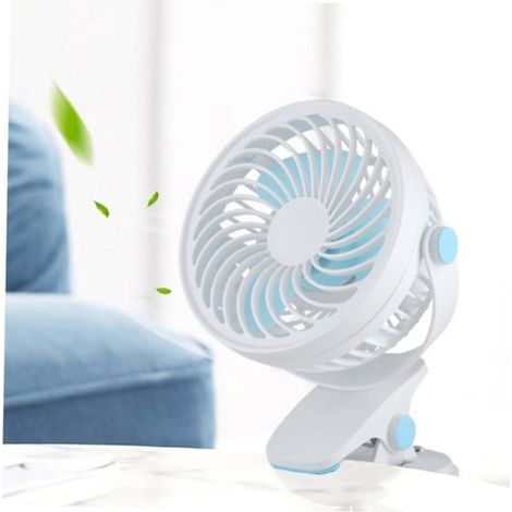 Mini Ventilateur Portable À Pince Ventilateur De Chevet Petit Ventilateur Ventilateur Électrique Léger Pour Une Utilisation (1/5)