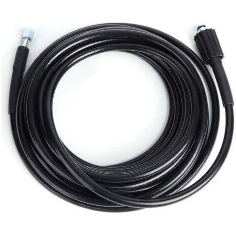 Manguera de alta presión de 10 m, rosca M22 - Manguera para hidrolimpiadoras de alta presión con conector rápido tipo clic para hidrolimpiadoras Kärcher K2 y K3