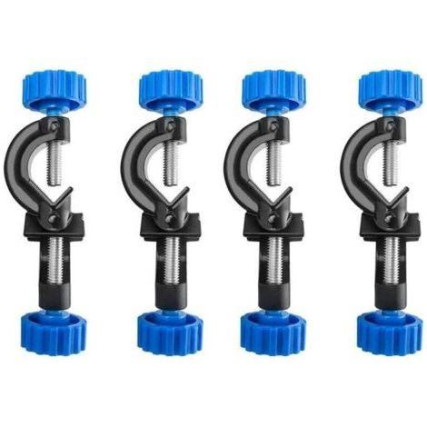 Pinces Croix de Laboratoire, usqu'à 18mm Tiges pour Utilisation en Laboratoire, 4Pcs (1/4)