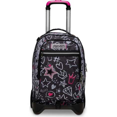 Seven 200102319-822 zaino Zaino scolastico Multicolore Poliestere (1/5)