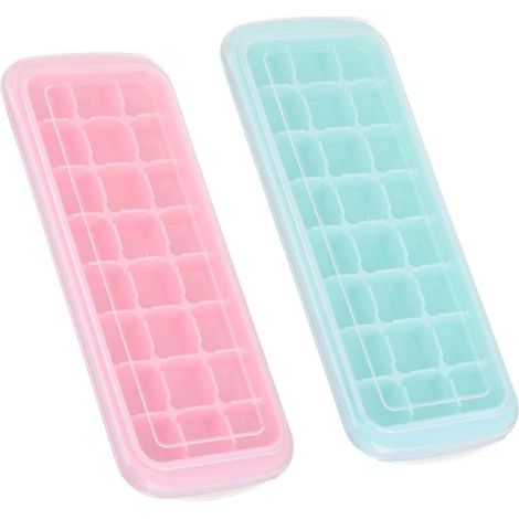 à Glaçons en Silicone avec Couvercle 2 Pièces (1/5)