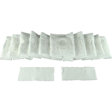 Bosch Neff Siemens GXXL / GXL Synthetic Vacuum Cleaner Dust Bag (Pack Of 10) (1/2)