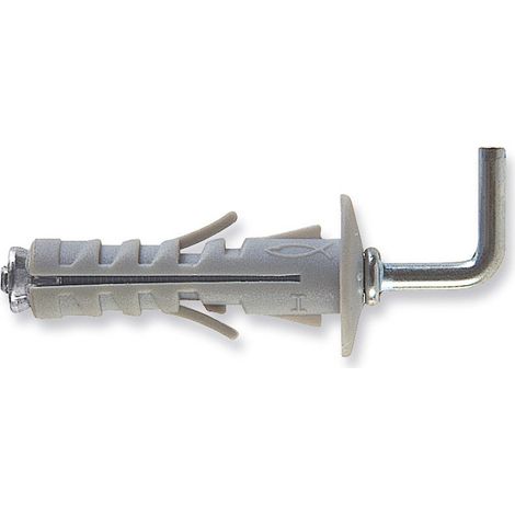 100PZ TASSELLO SB 12/2 CON GANCIO MEDIO 100 PZ. mm. 12x45
