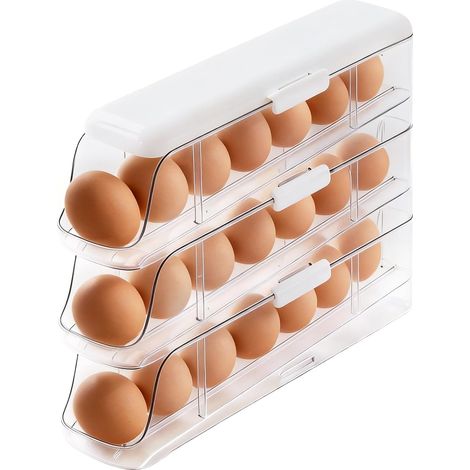 3 Tier Egg Box, Automatic Egg Dispenser (1/5)