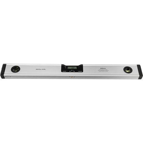 Niveau à laser magnétique numérique 600 mm, rapporteur inclinomètre équerre de précision avec mesure 0-600, outil de mesure d'angle professionnel (1/5)