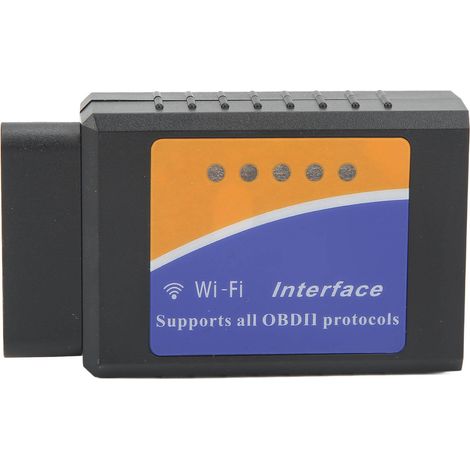 ELM327 WiFi USB OBD2 Scanner Code Reader Diagnostic Interface Vérification Voyant Moteur Compatible OBDII Véhicules (1/5)