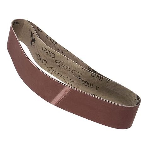 50 mm x 686 mm Sanding Strip x 2 Aluminium Oxide for Polishing and Grinding, [1000 Grits] (1/5)
