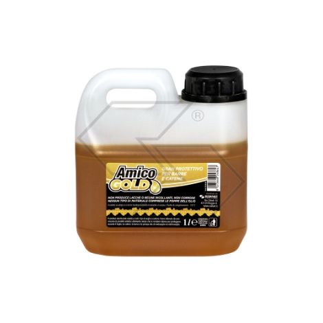 Olio protettivo sintetico per catena da motosega AMICO GOLD 1 litro R314149