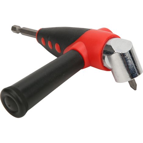 Adaptateur coudé 1/4 pouce 105° pour tournevis électrique avec poignée (1/5)