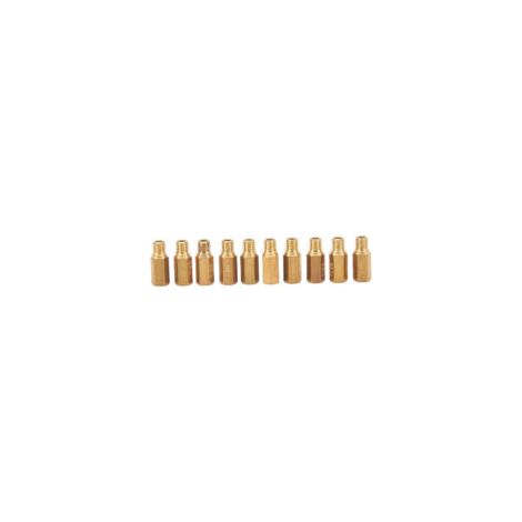 10 gicleurs principaux métalliques pour carburateur Keihin PWK PE OKO KOSO, filetage 5 mm x 0,8 mm