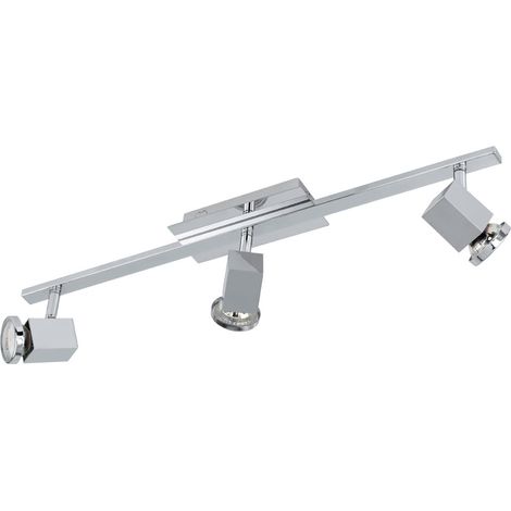 Lampada da soffitto LED spot striscia soggiorno luce plafoniera camera da letto. Faretti mobili, 3x 5W 3x 400lm bianco caldo (1/3)