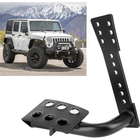 Auto-Metallpedal-Fußstütze links, Dekorationszubehör, passend für Jeep Wrangler JK 2008-2017 (1/5)