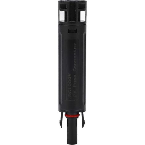 Compatible avec les connecteurs de fusibles traversants photovoltaïques, les bornes de connexion en cuivre pur galvanisé, les porte-fusibles photovoltaïques PPO, 1000 V, IP68, 10 A (1/5)