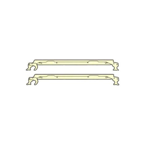 Fix'alu console double pour fixation rapide - A 61 - entraxe 600 mm