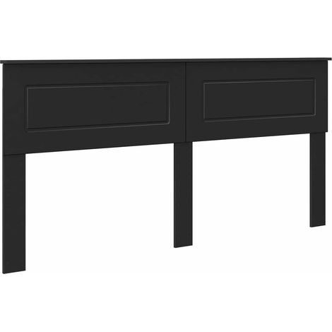 Maison Exclusive - Cabecero Roble Negro Madera contrachapada (1/5)