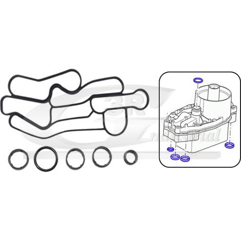 3RG 76901 KIT JUNTAS INTERCAMBIADOR (6PCS)