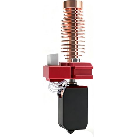 Druckkopf-Kit für Flashforge Adventurer AD5M/Pro 3D-Drucker, vormontierter Ersatz-Druckkopf (0,4 mm) mit 0,25, 0,6 und 0,8 mm Schnellwechseldüsen aus gehärtetem Stahl